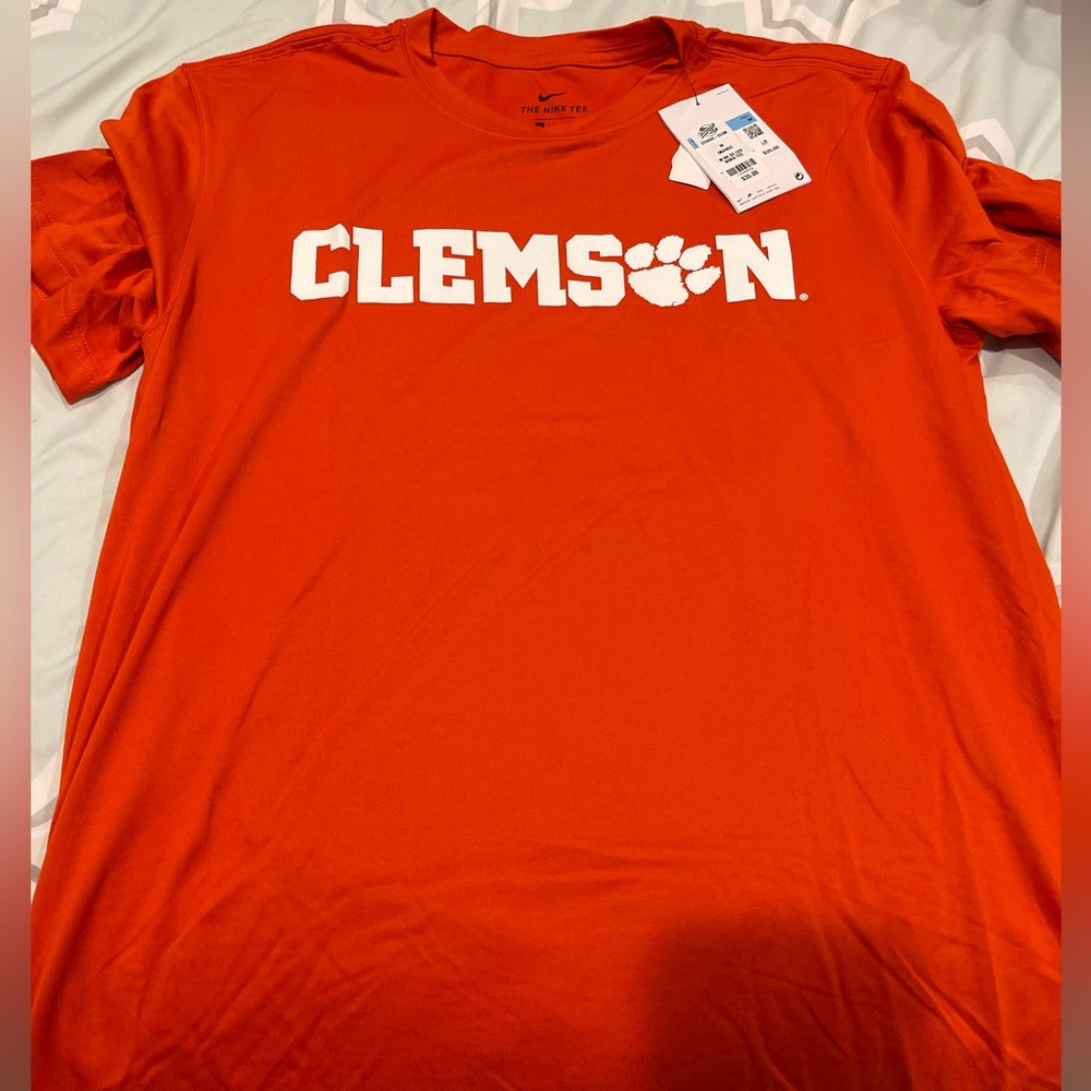 Orange Clemson T-Shirt Size Medium